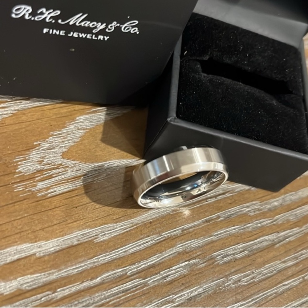 NWT Men's Size 12.5 TRITON Steel Wedding Band - Picture 5 of 9